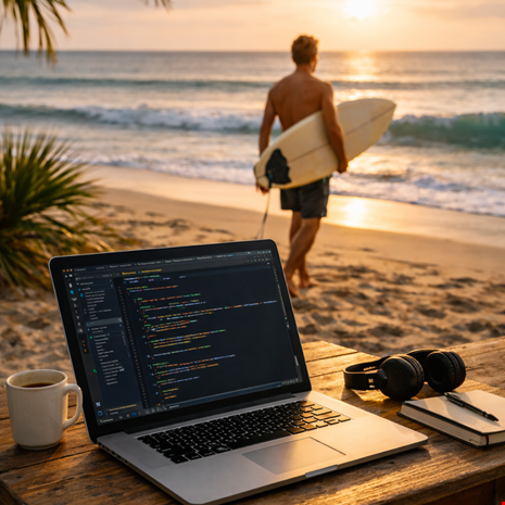 Work by the Sea image